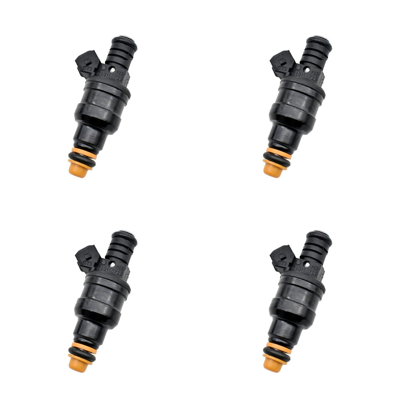 Kit 4 Inyectores Bosch Peugeot 505 2.2 - Volvo 760 780 2.8